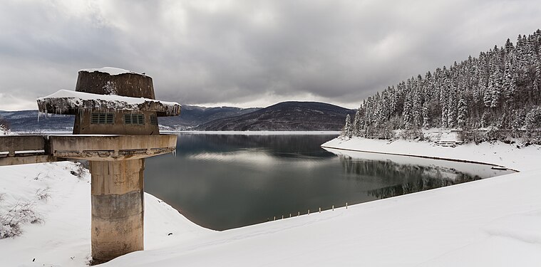 Mavrovo Dam, Macedonia.