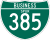 Interstate 385 Business marker