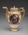 Image 11Coffeepot (cafetière "campanienne"), part of a service, 1836, hard-paste porcelain, Metropolitan Museum of Art (from History of coffee)