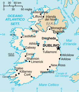 Irlanda - Mappa