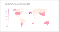 Image 3The world wine export 2020 shows the annual wine export production of various countries. (from Winemaking)