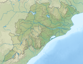 Map showing the location of Chandaka Elephant Sanctuary "ଚନ୍ଦକା ହାତୀ ଅଭୟାରଣ୍ୟ"