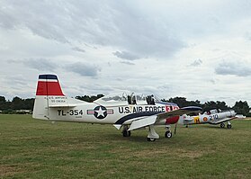 Keiheuvel Aeroclub NAA T-28B Trojan in T-6 Texan
