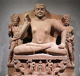 Kaniška I.: "Kimbellov sedeči Buda" z napisom "Kaniškovo leto 4" (131 n. št.)[op 4][115][116] drug podoben kip ima datum "Kaniškovo leto 32"[117]