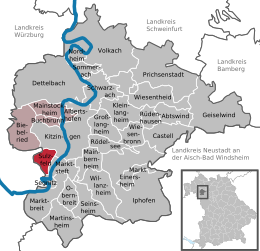Sulzfeld am Main - Localizazion