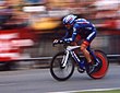 Lance Armstrong a la bicicleta