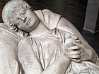 Надгробный монумент королевы Луизы Прусской. Деталь. 1814. Мрамор. Шарлоттенбург, Берлин