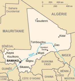 Mali - Mappa