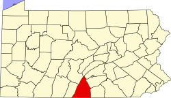 Desedhans Franklin County yn Pennsylvania