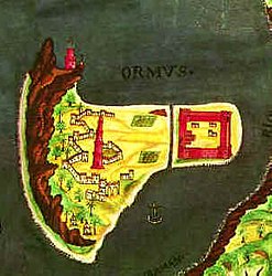 На португальській карті XVII ст.