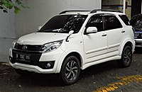 2015 Toyota Rush 1.5 G (F700RE; second facelift, Indonesia)