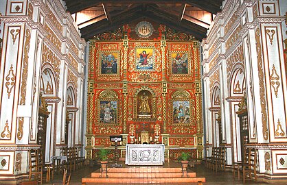 Retablo mayor de la iglesia de Concepción (Santa Cruz)