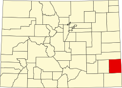 Koartn vo Prowers County innahoib vo Colorado