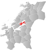 Inderøy within Trøndelag
