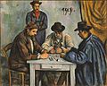„Kortų lošėjai“, 1890−92, Metropoliteno meno muziejus