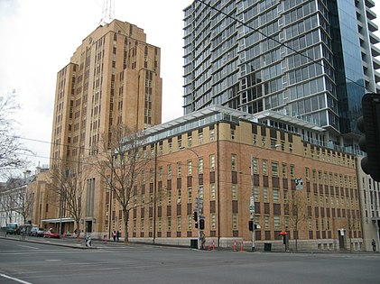 Sede de Polícia de Russell Street, em Melbourne (1940)