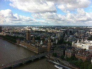 Panorama da Cidade de Westminster
