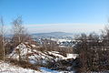 Het dorp gezien vanaf de top van de Mont Heribus.