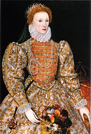 The Darnley Portrait of Elizabeth I in the National Portrait Gallery
