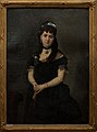 portretul soției lui Vernescu, Ecaterina - realizat de Sava Henția