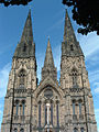 Frente oeste, Catedral de Santa Maria, Edimburgo (1874-80)