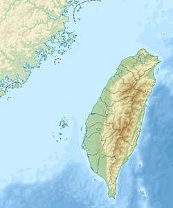 Động đất Hoa Liên 2019 trên bản đồ Đài Loan