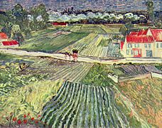 Van Gogh, Paisaje de Auvers, Francia