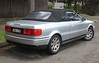 Rear view of 2.6 V6 facelift model (Australia)