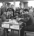 Image 31Bobby Fischer vs. Mikhail Tal (from History of chess)