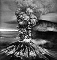 Erupční sloupec Mount St. Helens (1980)