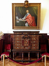 Portrait de Richelieu, dans le salon du même nom.