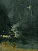 James Abbott McNeill Whistler, Nokturnoa beltzez eta urrez, c. 1872-1877