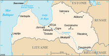 Description de l'image Carte de Lettonie.png.