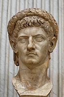 Cesar Klavdij I., okoli leta 50, (preoblikovan iz doprsja cesarja Kaligule), Vatikanski muzeji