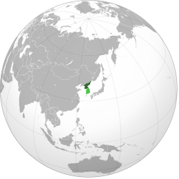 Corea del Nord - Localizzazione