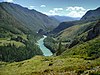 Реката Катун во Алтајските Планини