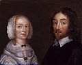 Image 3Lady Dorothy Browne and Sir Thomas Browne is an oil on panel painting attributed to the English artist Joan Carlile, and probably completed between 1641 and 1650. The painting depicts English physician Thomas Browne and his wife Dorothy.