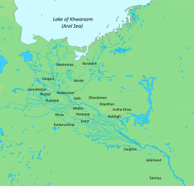 La región en el periodo islámico, antes de las invasiones mongolas