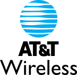 AT&T Wireless logo, 1987–2005
