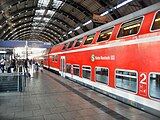 Wagen der S-Bahn Rostock zur Aushilfe in Berlin Alexanderplatz