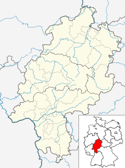 Poppenhausen ubicada en Hesse