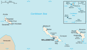 #Mapa Antilles Neerlandeses