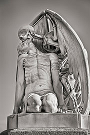 Escultura El petó de la mort