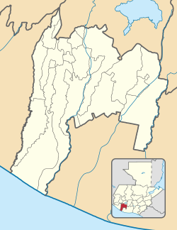 San José La Máquina ubicada en Suchitepéquez