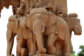 Elephants (Satavahana gateway decorations).