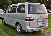 Hyundai H-1 MPV/Minibus rear (first facelift)