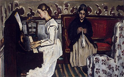 «Աղջիկը դաշնամուր մոտ» («Տանհոյզերի» նախերգանք) - 1868: