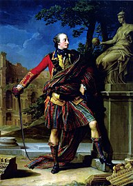 William Gordon, britský generál, 1765–66, Fyvie Castle, Fyvie, Aberdeenshire