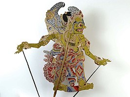 Wayang Kulit (Shadow Puppet) Gatakaca, Tropenmuseum Collections, Indonesia, before 1900