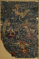 Carpet fragment depicting angels, Safavid dynasty, early 16th century.